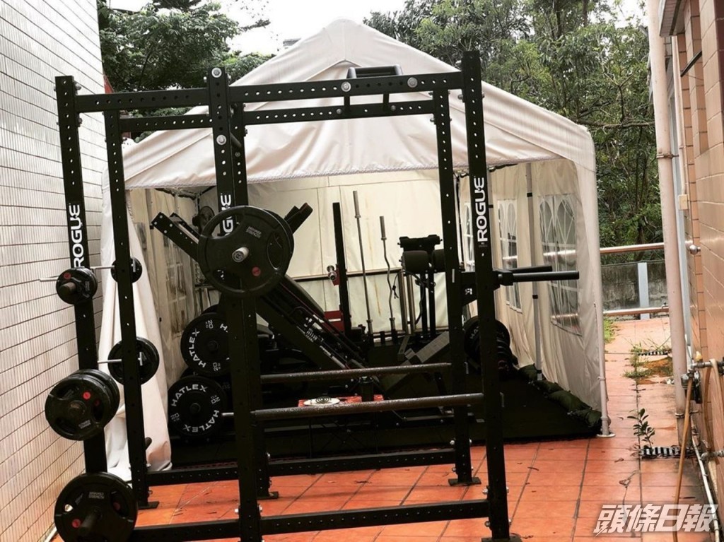 周圍都可以健身。